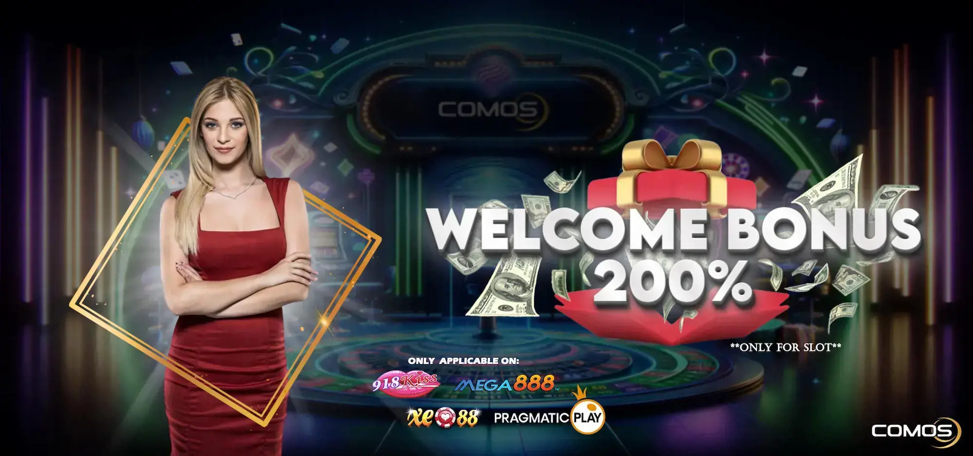 Welcome Bonus Slot 200% ( Only For 918kiss / Mega888 / Xe88 / Pragmatic ) ( 2026)