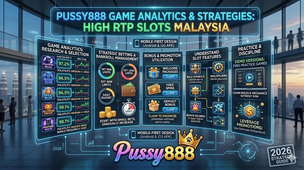 Analitik & Strategi Permainan Pussy888: Slot RTP Tinggi Malaysia